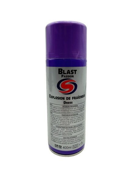 Geruchsvernichter Blast "Passion" Raumspray 400ml mit einzigartiger Hochentladungsdüse
