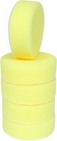 Kunststoffpad gelb, Ø 85,0mm, 5er Pack