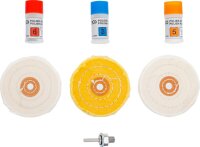 Polier-Sortiment für weiche Metalle | 7-tlg.