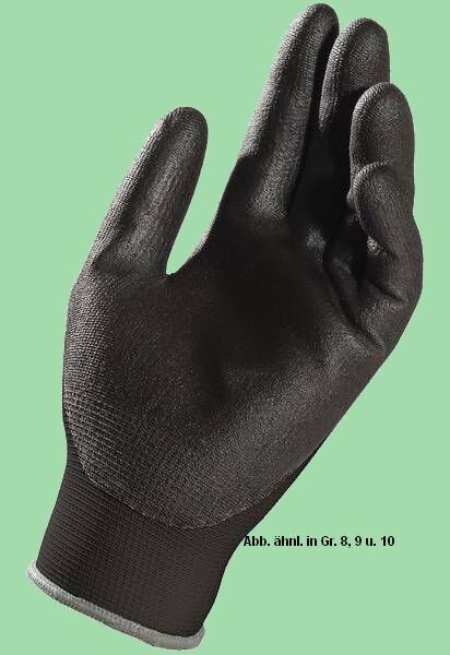 12 Paar Arbeitshandschuh Reifenservice / Werkstatt Handschuh Gr. 8