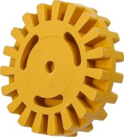 Folienradierer | mit Lamellen | Ø 100 mm
