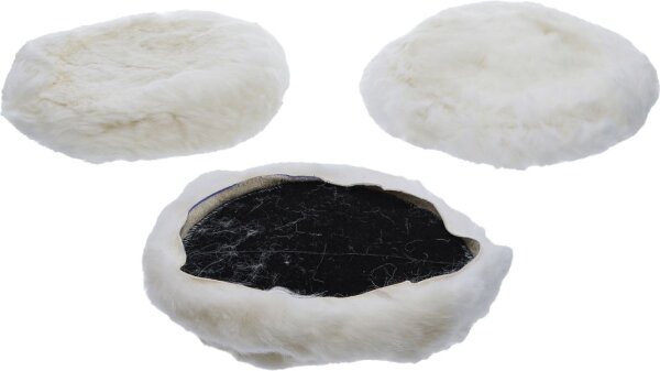 Polierhauben | Ø 180 mm | 3-tlg. | für Art. 9337