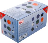 Schleif-/ Polierscheiben und Bürstenaufsatz-Satz | für Bohrmaschinen | 16-tlg.