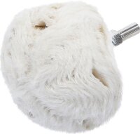 Polierkopf | Pilzform | Antrieb Außensechskant 6,3...