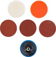 Schleif- und Polierscheiben-Satz | Ø 125 mm
